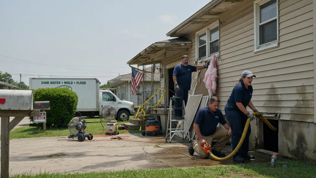 Water Damage Repair in Hillsdale, IN near me